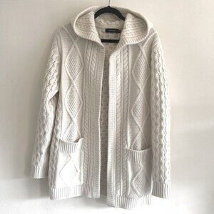 Lisa Yang Cashmere Penny Cable Knit Cardigan ✨ Retail: $1,750